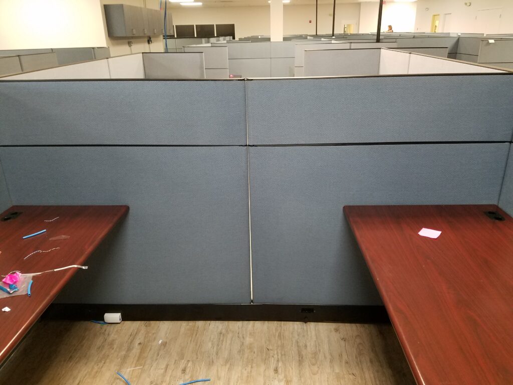 image of cubicle for sonshine carpet cleaning